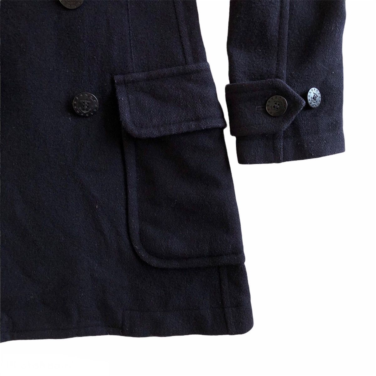 Comme des Garcons A/W10 Junya Watanabe COMME des Garcons Wool Pea Coat Size US XS / EU 42 / 0 - 5 Thumbnail