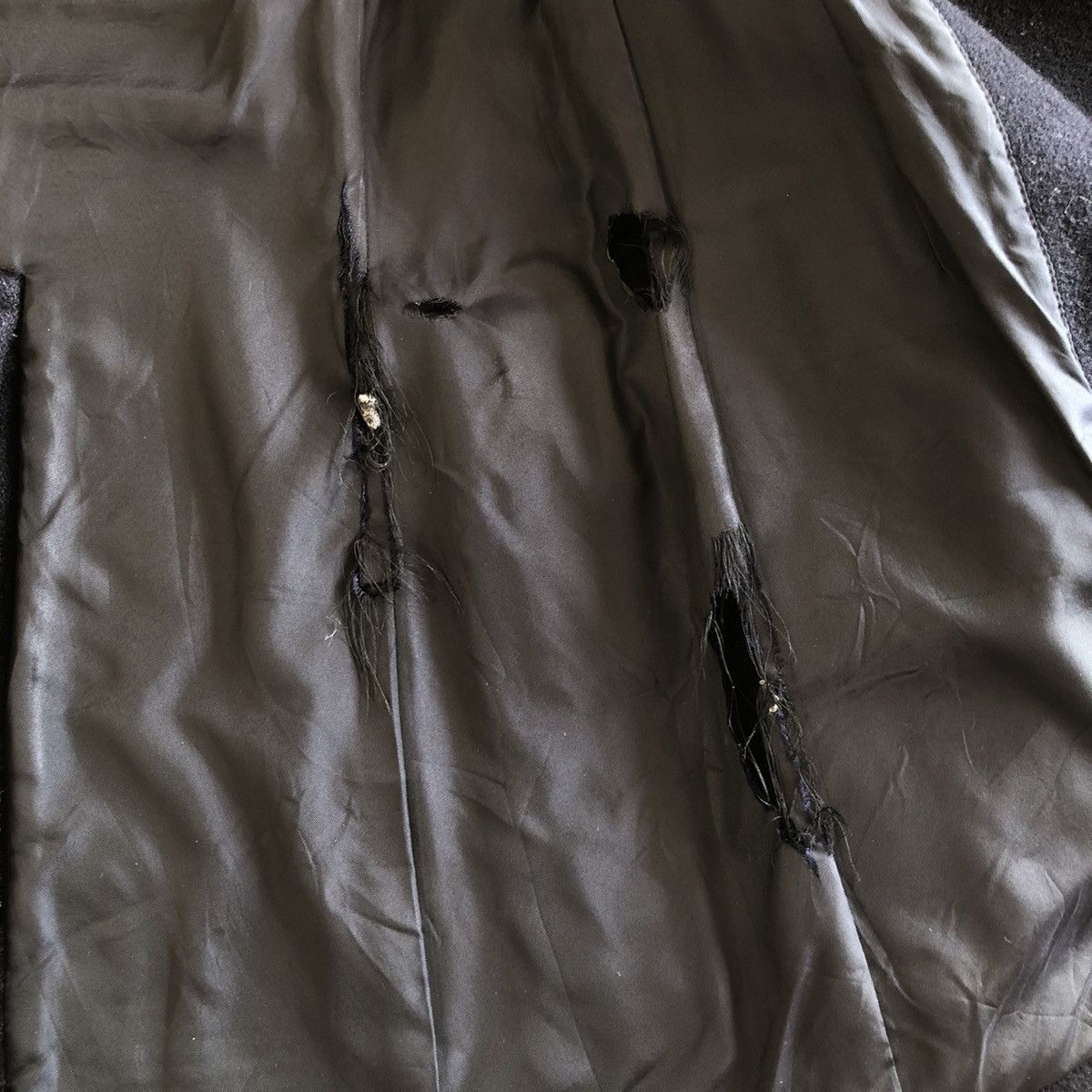 Comme des Garcons A/W10 Junya Watanabe COMME des Garcons Wool Pea Coat Size US XS / EU 42 / 0 - 13 Thumbnail