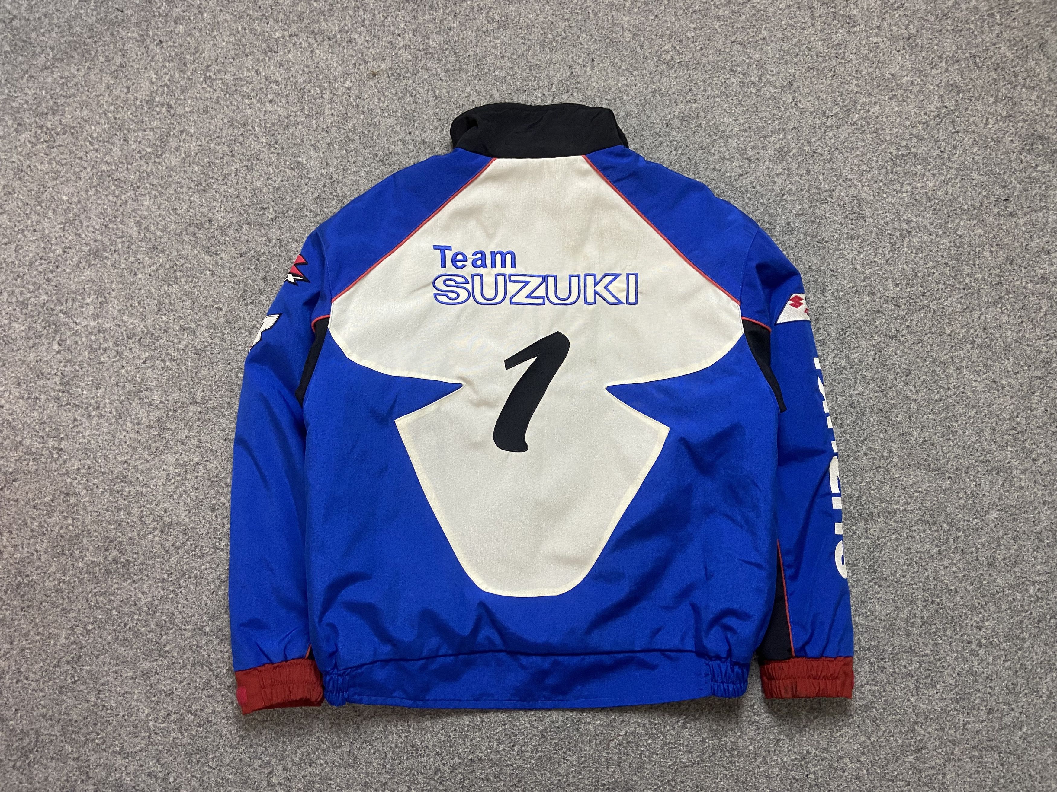 Vintage Vintage Suzuki Team Racing Jacket Size US L / EU 52-54 / 3 - 12 Thumbnail