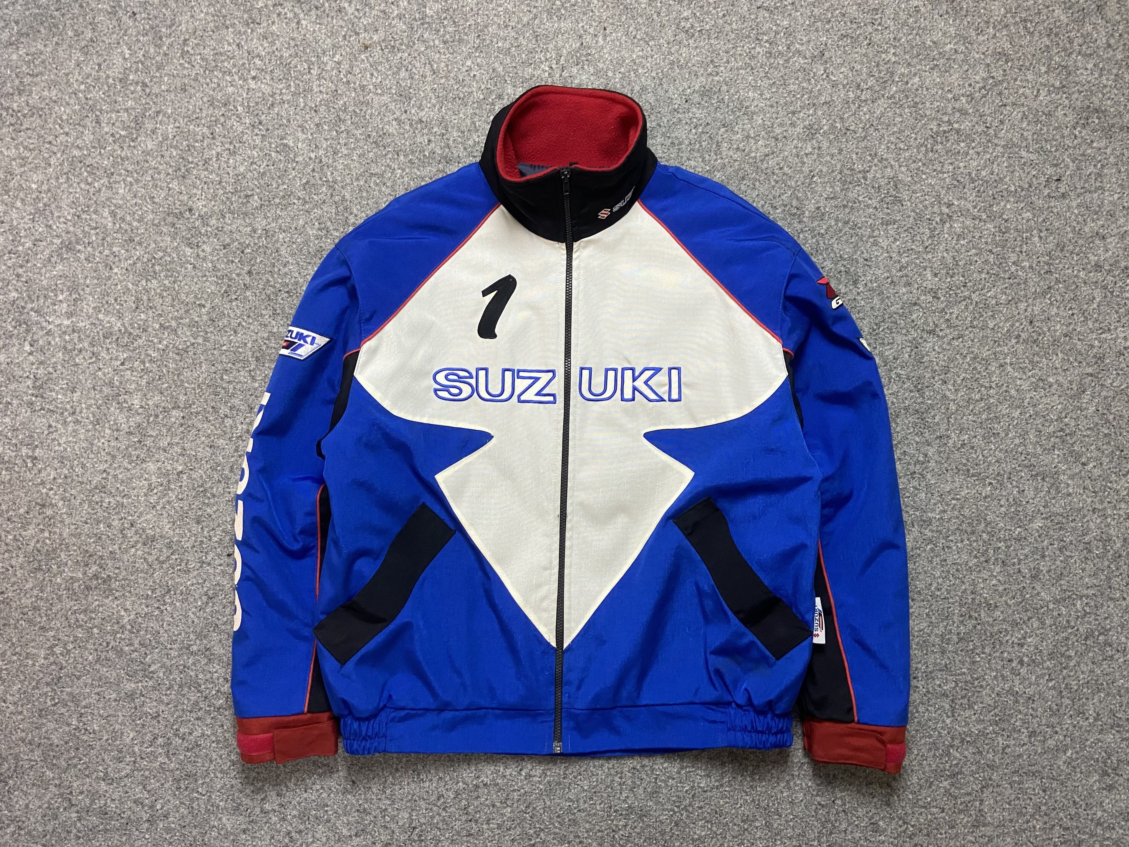 Vintage Vintage Suzuki Team Racing Jacket Size US L / EU 52-54 / 3 - 2 Thumbnail