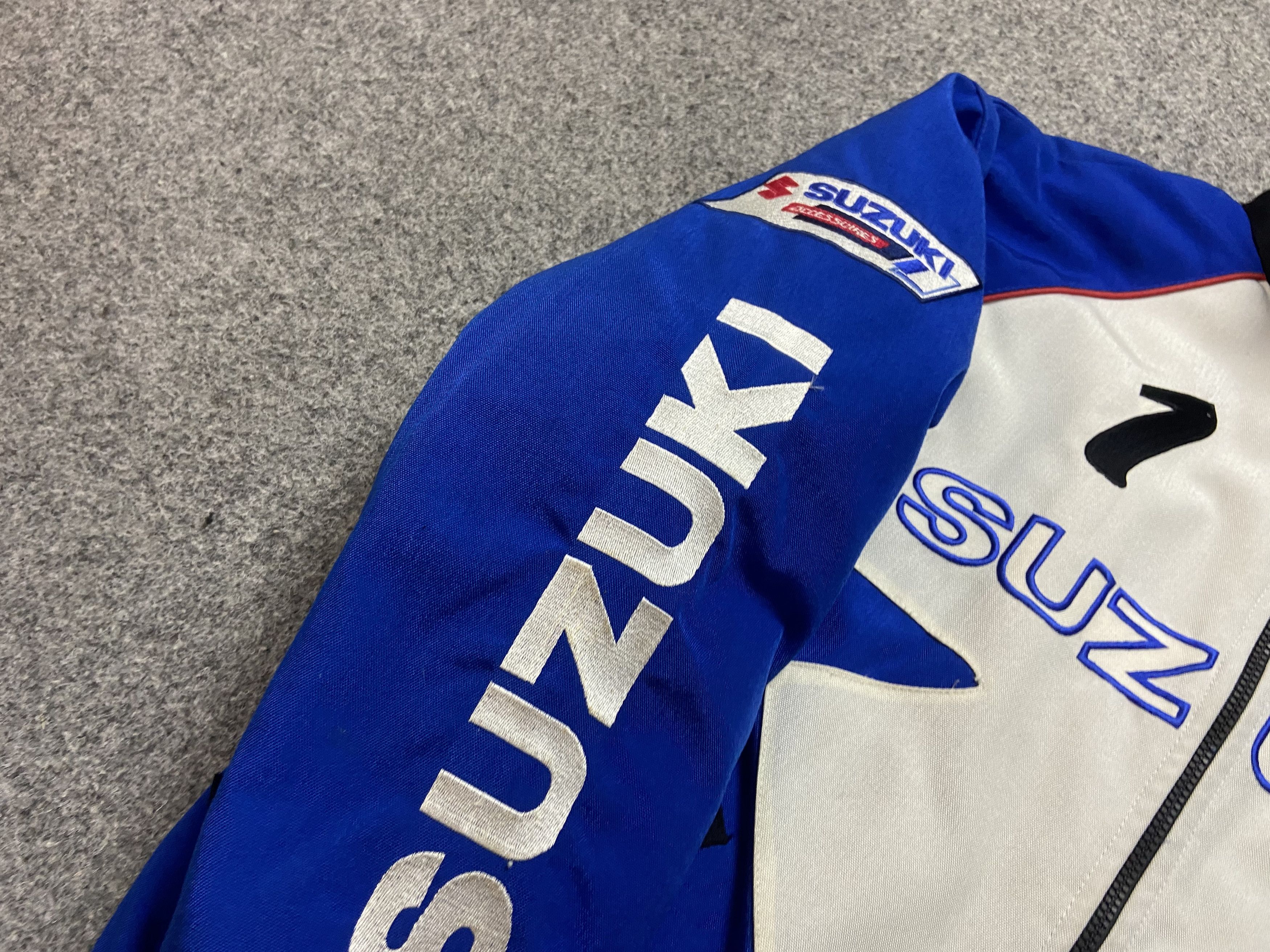 Vintage Vintage Suzuki Team Racing Jacket Size US L / EU 52-54 / 3 - 11 Thumbnail