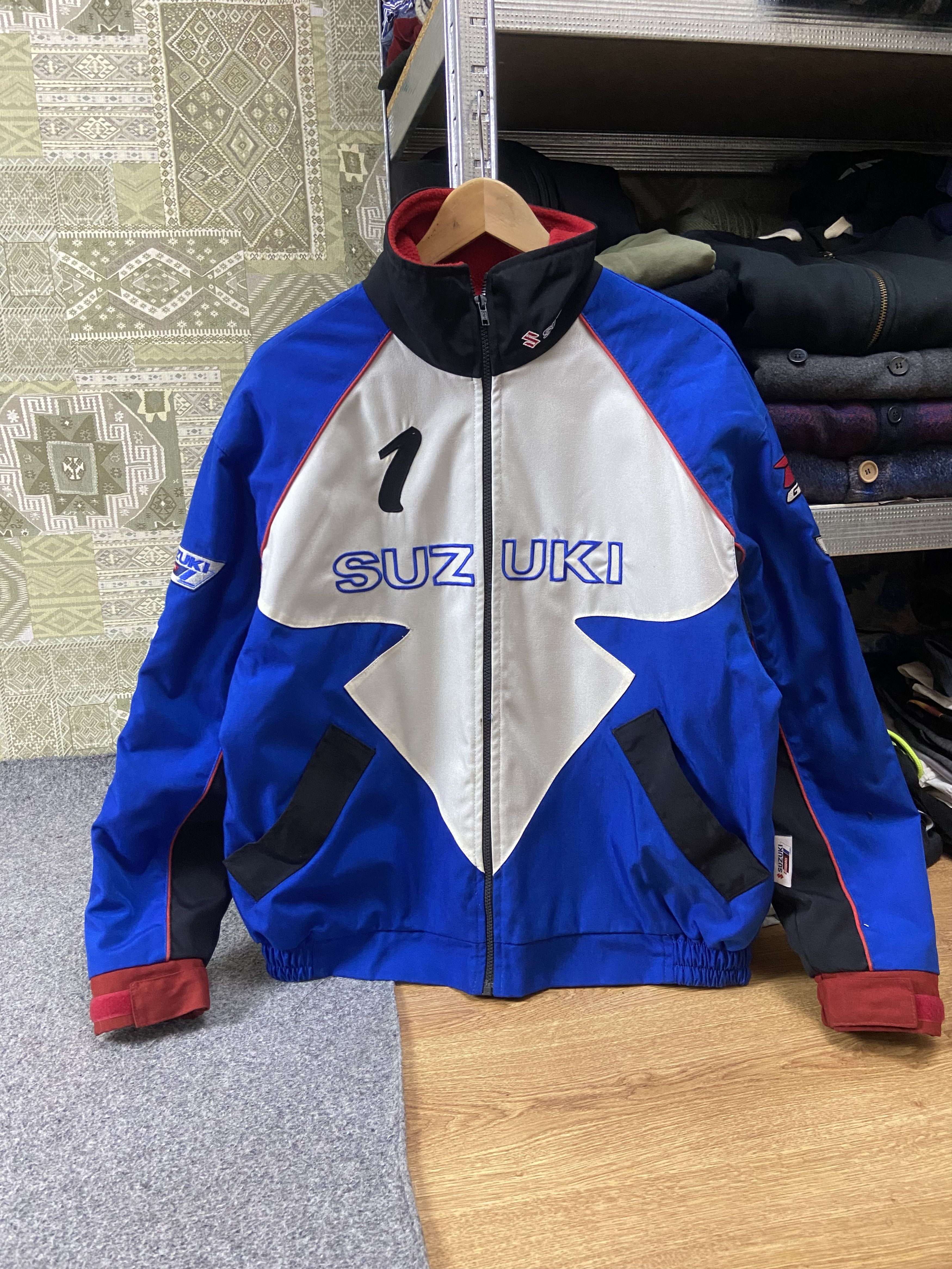 Vintage Vintage Suzuki Team Racing Jacket Size US L / EU 52-54 / 3 - 20 Thumbnail