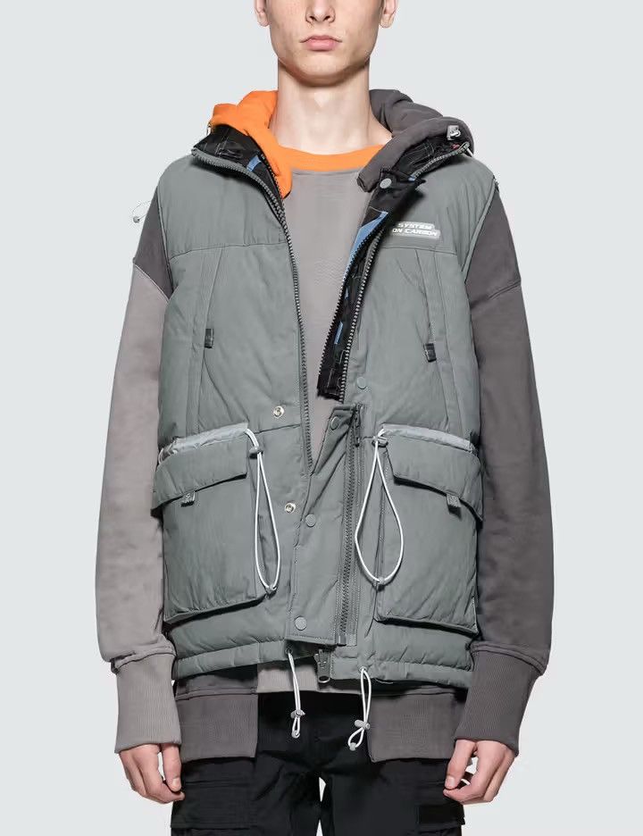C2H4 SYSTEM ON CARBON REVERSiBLE USER iNTERFACE DOWN PUFFER VEST Size US L / EU 52-54 / 3 - 20 Thumbnail