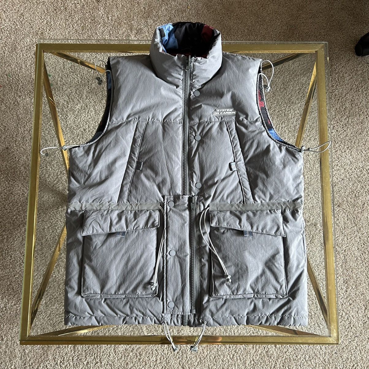C2H4 SYSTEM ON CARBON REVERSiBLE USER iNTERFACE DOWN PUFFER VEST Size US L / EU 52-54 / 3 - 6 Thumbnail