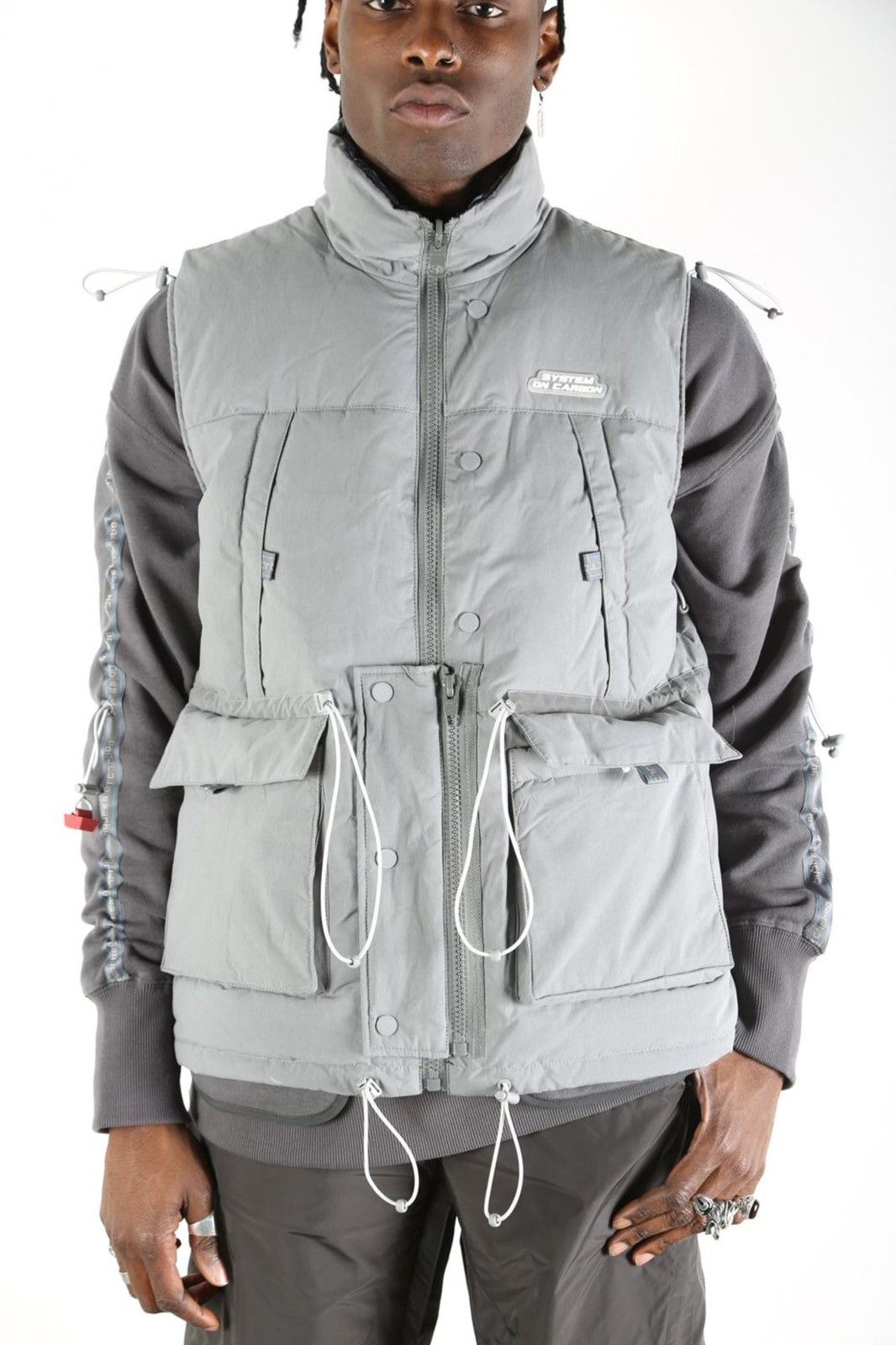 C2H4 SYSTEM ON CARBON REVERSiBLE USER iNTERFACE DOWN PUFFER VEST Size US L / EU 52-54 / 3 - 16 Thumbnail