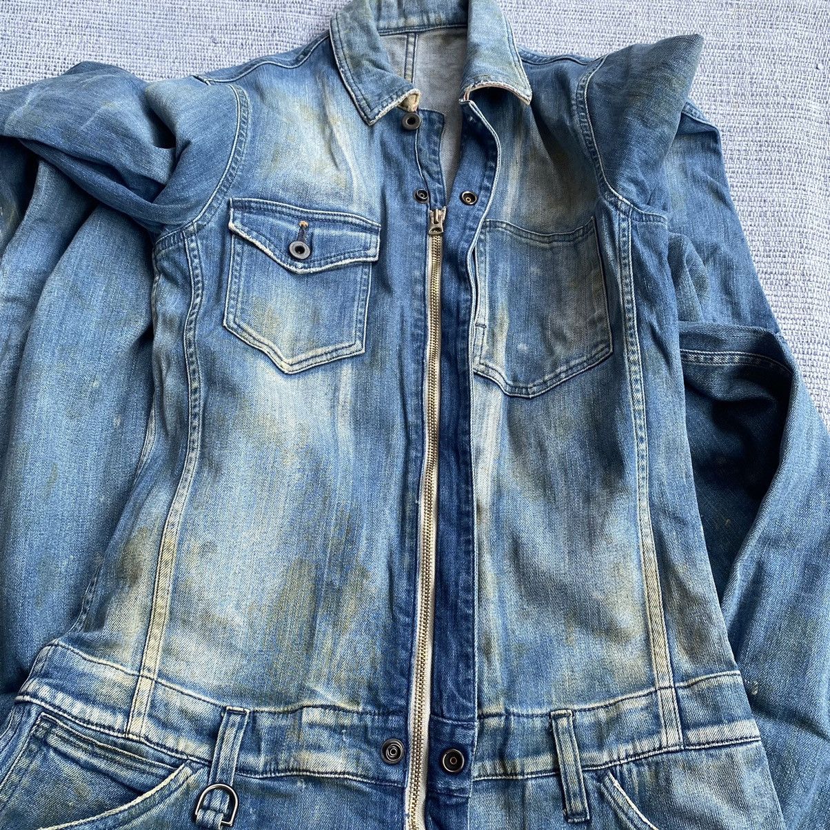 Isamu Katayama Backlash dirty denim overall Size US 30 / EU 46 - 8 Thumbnail