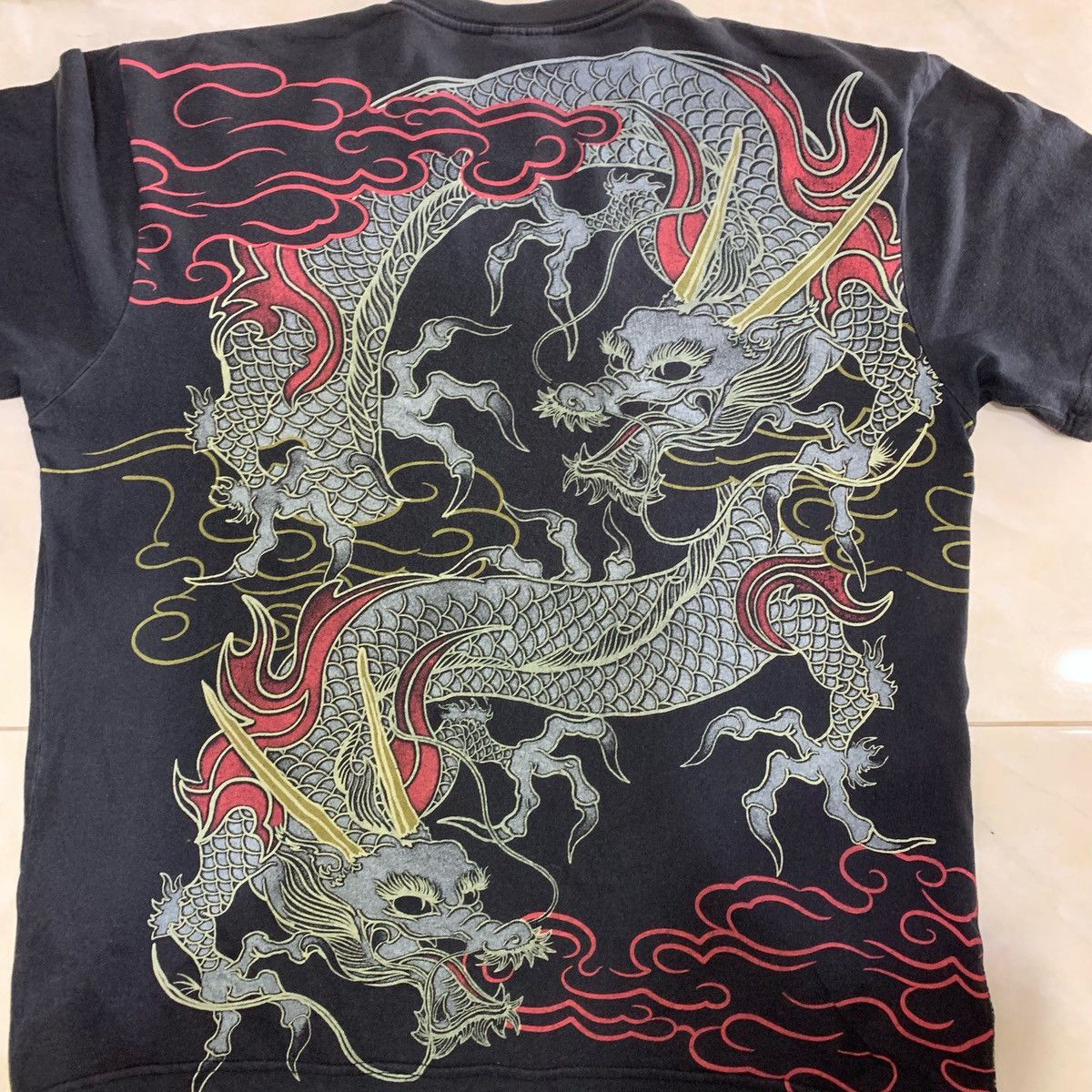 Japanese Brand × Vintage JAPANESE BRAND Tee DRAGON Design Size L Fits M Size US M / EU 48-50 / 2 - 2 Thumbnail