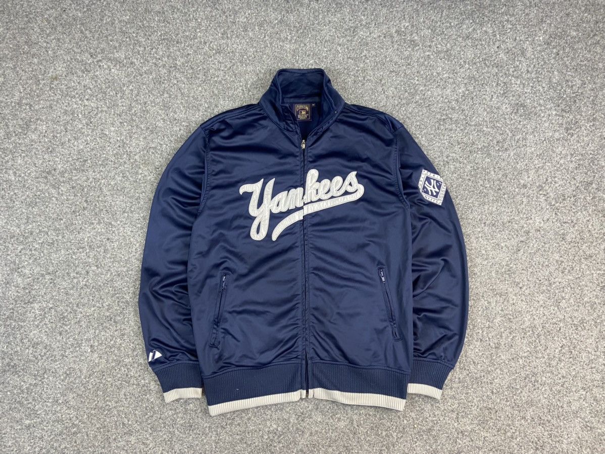 NY YANKEES 90s Authentic Collection / Majestic Athletic Jacket, Size Medium