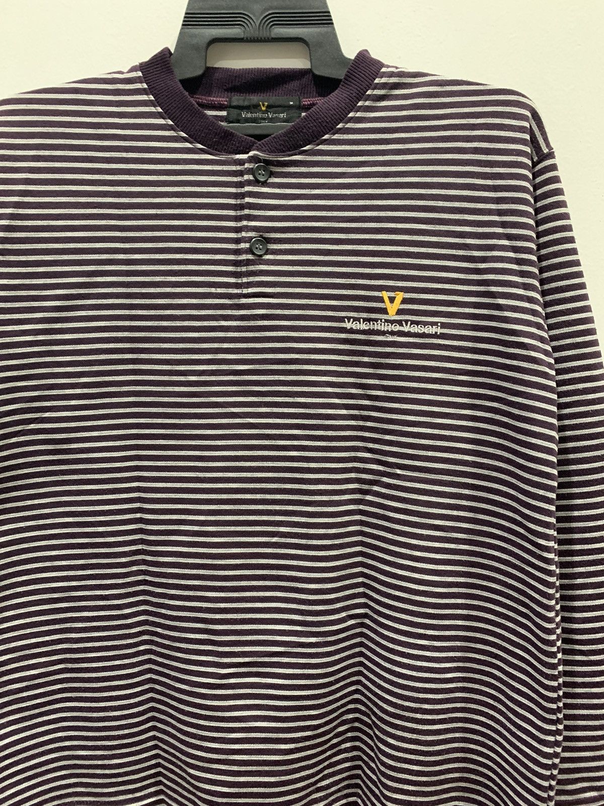 Japanese Brand × Vintage VALENTINO VASARI Long Sleeve T-Shirt Size M Size US L / EU 52-54 / 3 - 15 Thumbnail
