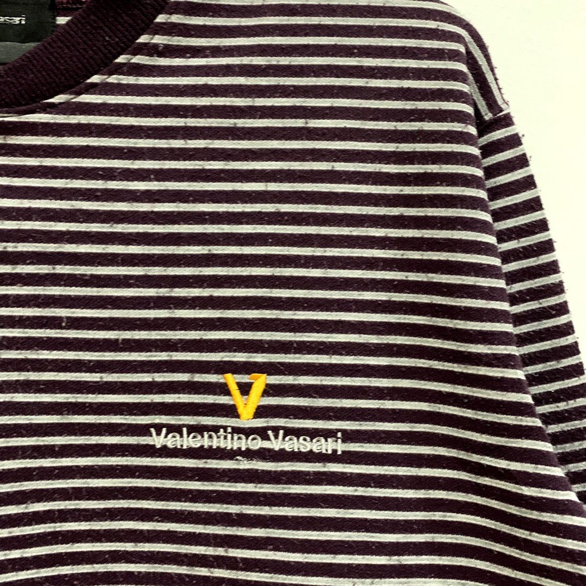 Japanese Brand × Vintage VALENTINO VASARI Long Sleeve T-Shirt Size M Size US L / EU 52-54 / 3 - 3 Thumbnail