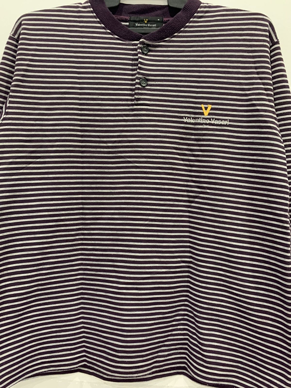 Japanese Brand × Vintage VALENTINO VASARI Long Sleeve T-Shirt Size M Size US L / EU 52-54 / 3 - 12 Thumbnail