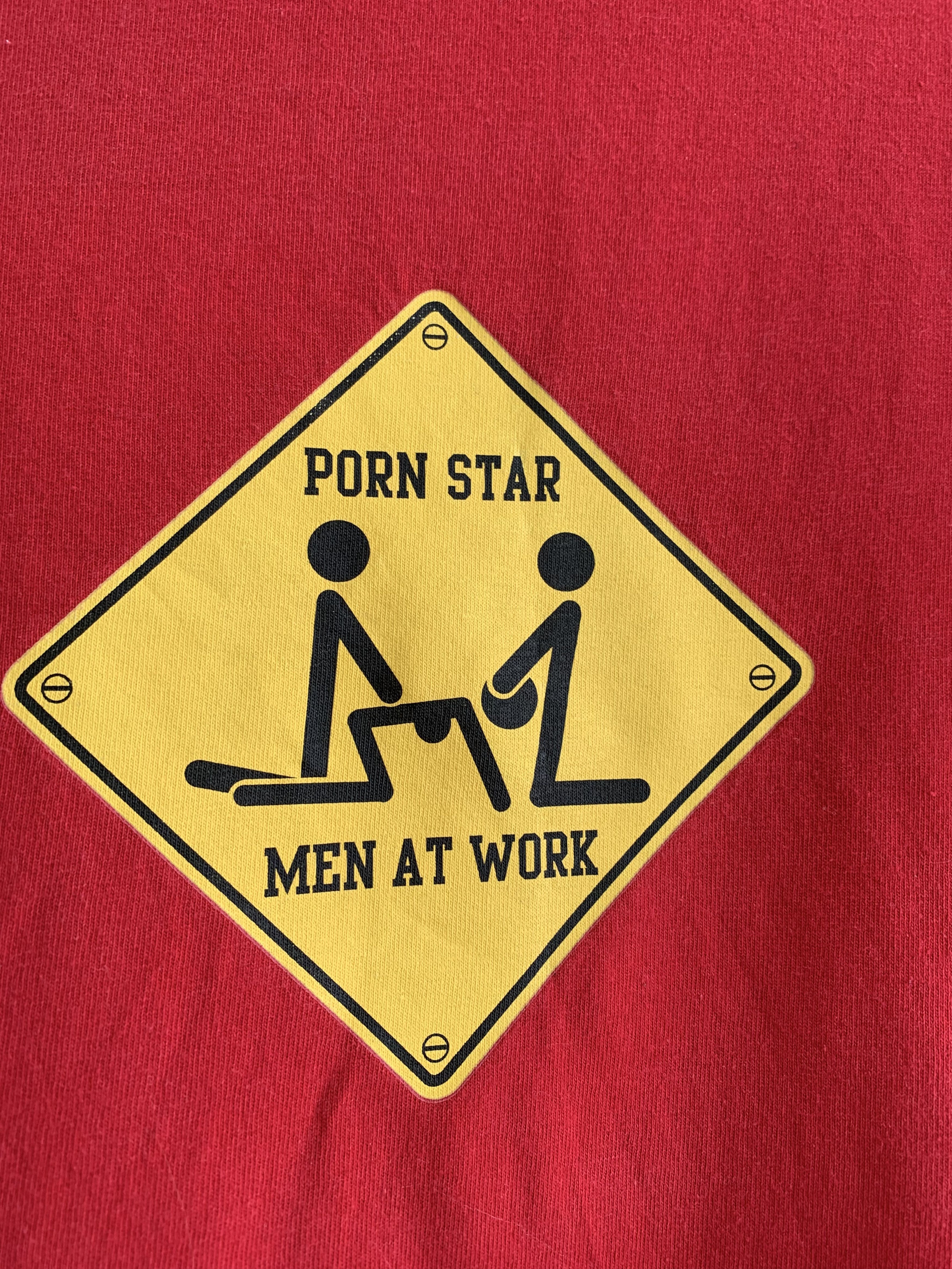 Girl Skateboards × Vintage Pornstar vintage t shirt " men at work " Size US M / EU 48-50 / 2 - 3 Thumbnail