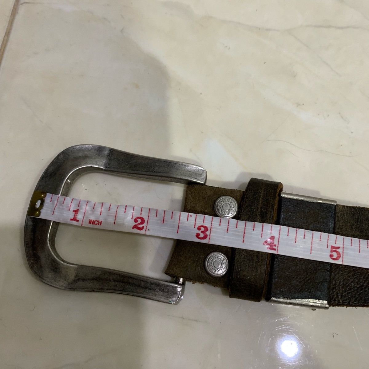 Edwin EDWIN Leather Belt Size ONE SIZE - 11 Thumbnail