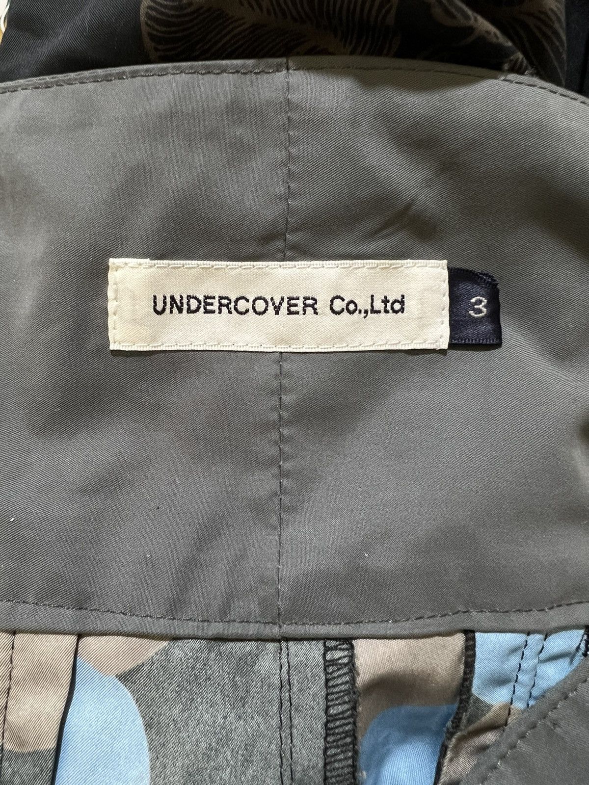 Japanese Brand × Undercover Rare Undercover Skull Pattern Beach Swim Shorts Size US 31 - 3 Thumbnail