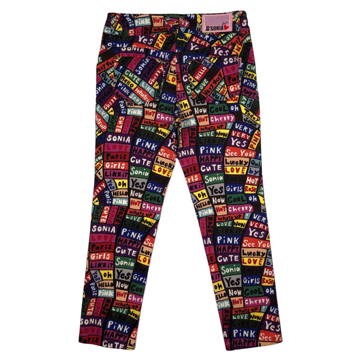 Sonia Rykiel Sonia Rykiel Full Print Radiohead Inspired Trouser Size 30" / US 8 / IT 44 - 7 Thumbnail