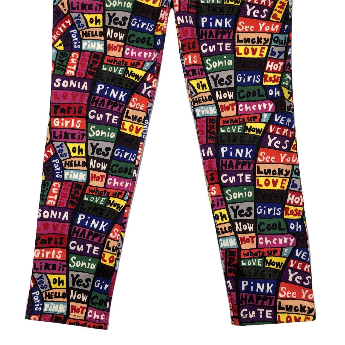 Sonia Rykiel Sonia Rykiel Full Print Radiohead Inspired Trouser Size 30" / US 8 / IT 44 - 5 Thumbnail