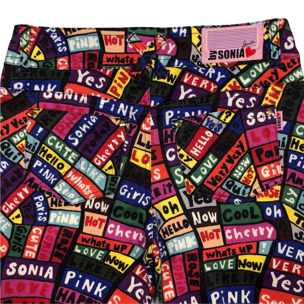 Sonia Rykiel Sonia Rykiel Full Print Radiohead Inspired Trouser Size 30" / US 8 / IT 44 - 9 Thumbnail
