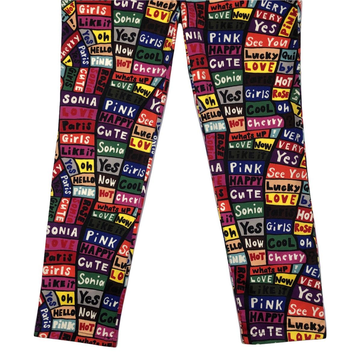 Sonia Rykiel Sonia Rykiel Full Print Radiohead Inspired Trouser Size 30" / US 8 / IT 44 - 6 Thumbnail