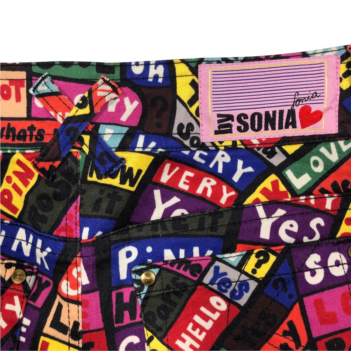 Sonia Rykiel Sonia Rykiel Full Print Radiohead Inspired Trouser Size 30" / US 8 / IT 44 - 12 Thumbnail