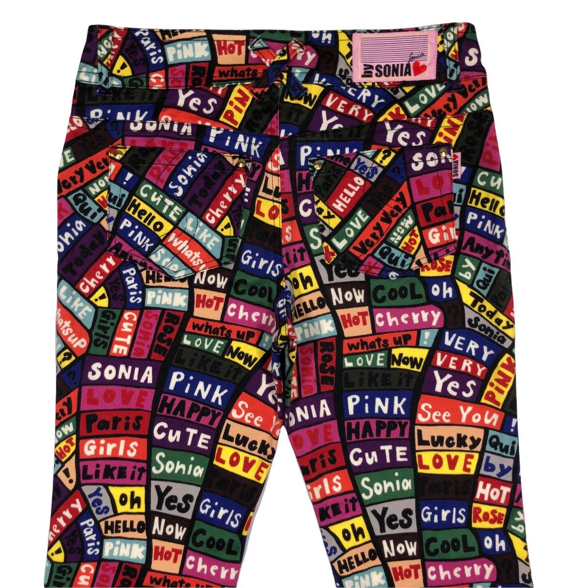 Sonia Rykiel Sonia Rykiel Full Print Radiohead Inspired Trouser Size 30" / US 8 / IT 44 - 8 Thumbnail