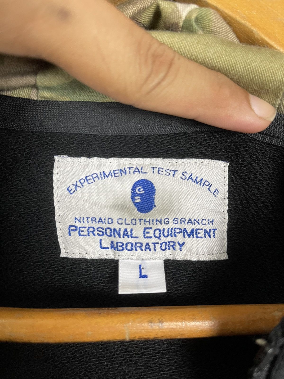 Japanese Brand × Nitraid Experimental Test Sample NITRAID Hoodie Clothing Lab Size US L / EU 52-54 / 3 - 7 Thumbnail