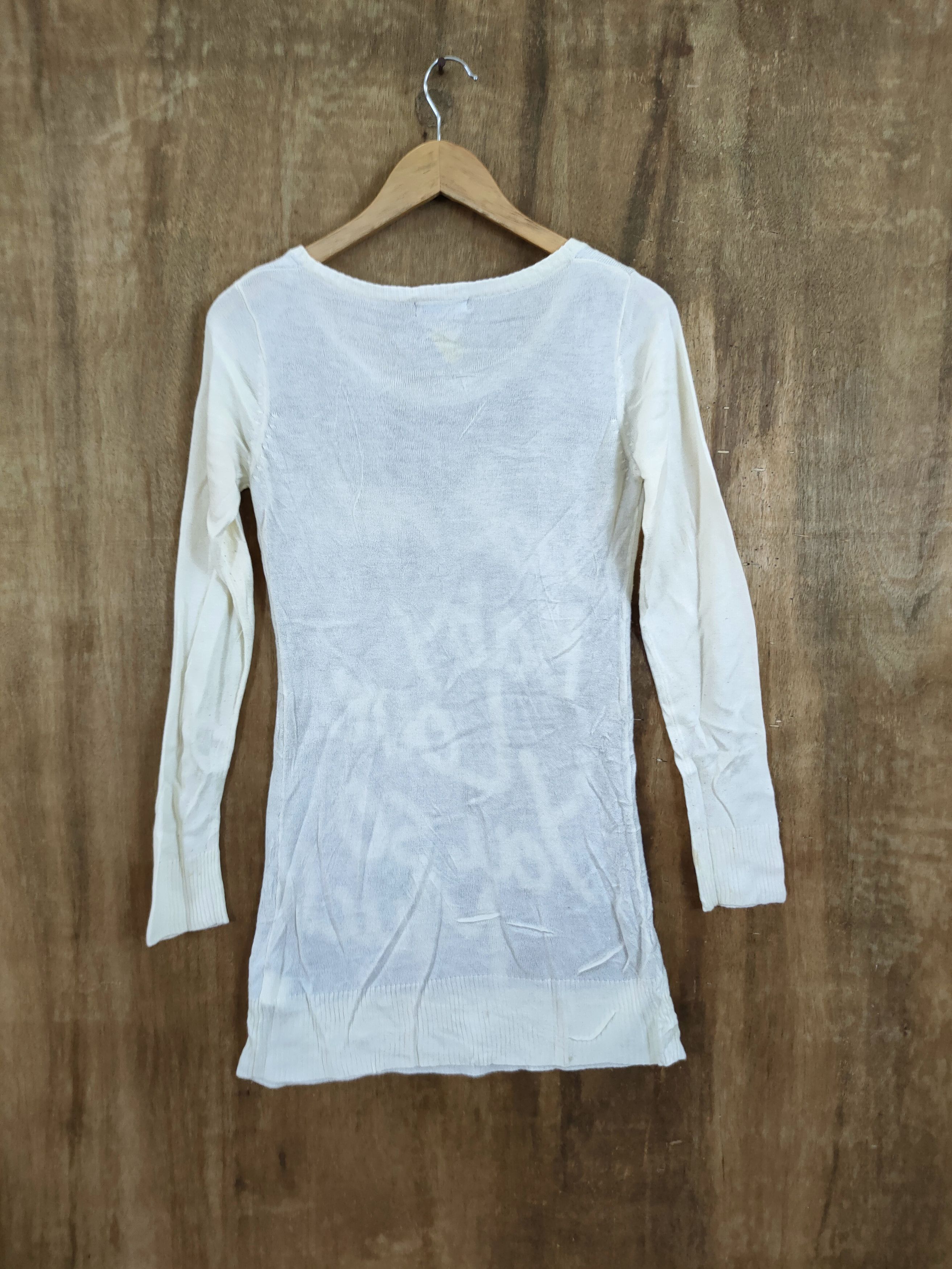 Vintage D Grail look me baby long knitwear japan #46-975 Size US S / EU 44-46 / 1 - 10 Thumbnail