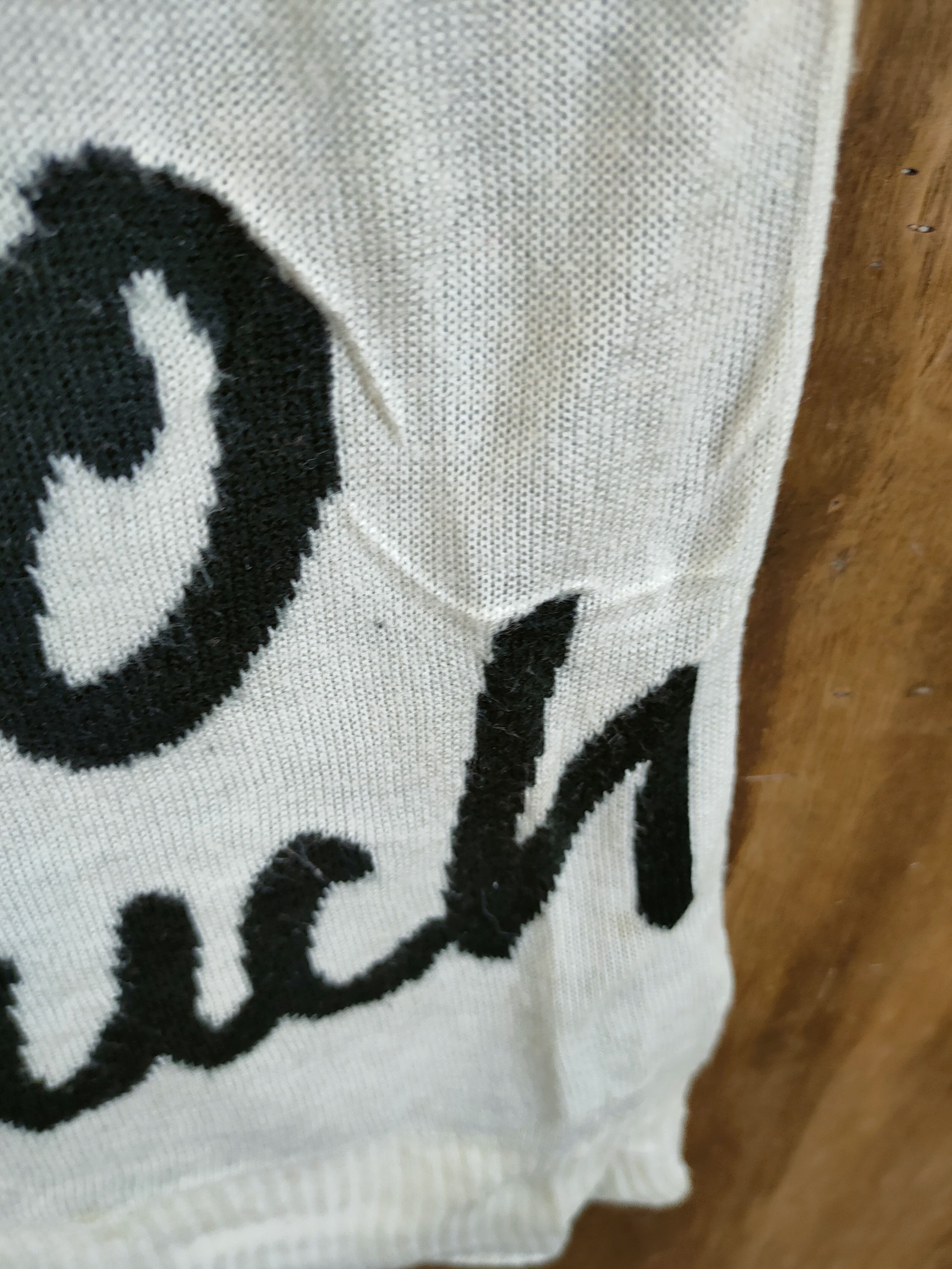 Vintage D Grail look me baby long knitwear japan #46-975 Size US S / EU 44-46 / 1 - 6 Thumbnail