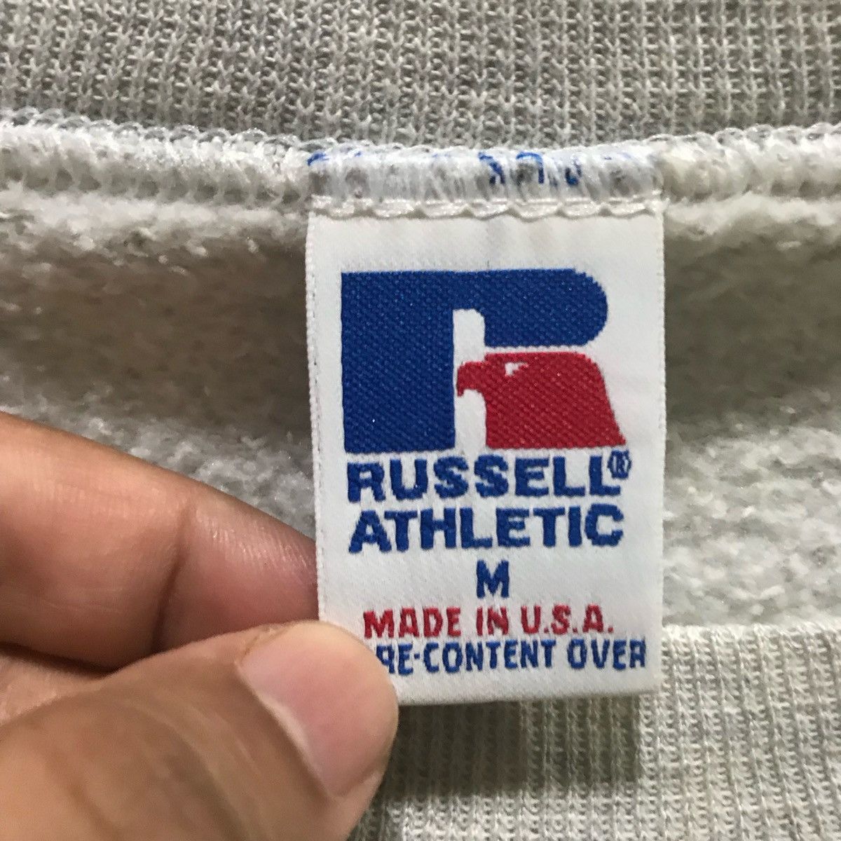 Russell Athletic × Vintage Russell Athletic Sweatshirts Size M Made In Usa Size US M / EU 48-50 / 2 - 8 Thumbnail