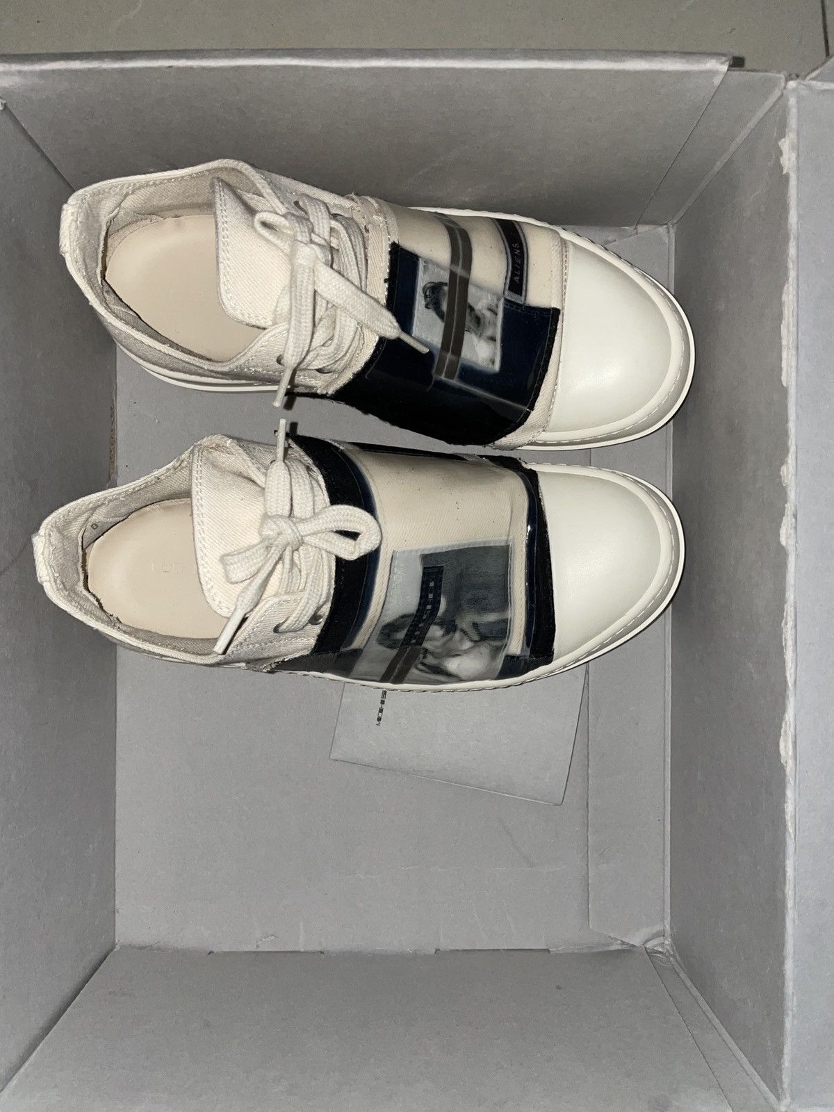 Rick Owens × Rick Owens Drkshdw SZ38- Rick Owens patched