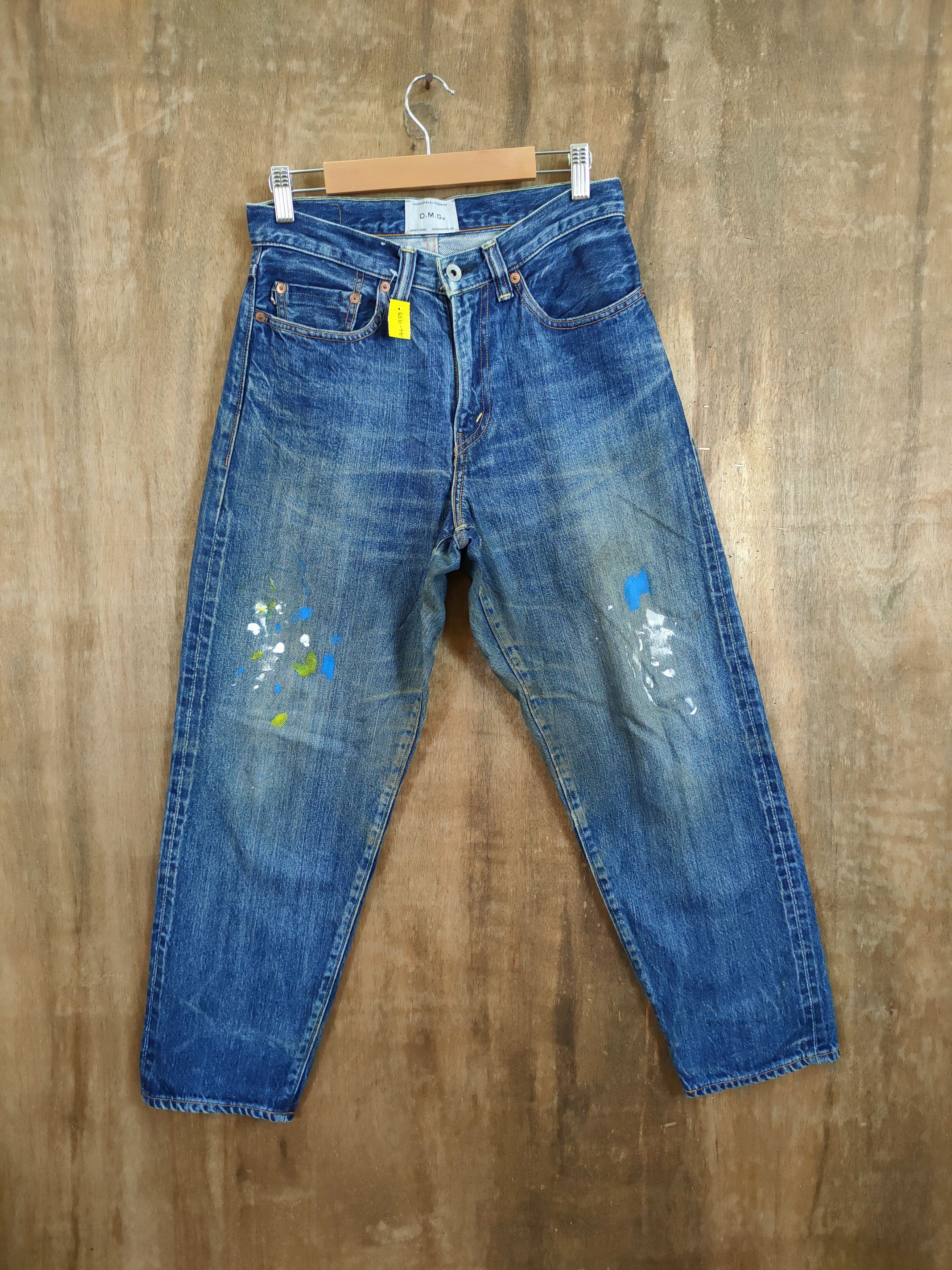 Japanese Brand DL DMG Made in Japan vtg painter splash denim pants #46-959 Size US 28 / EU 44 - 1 Thumbnail