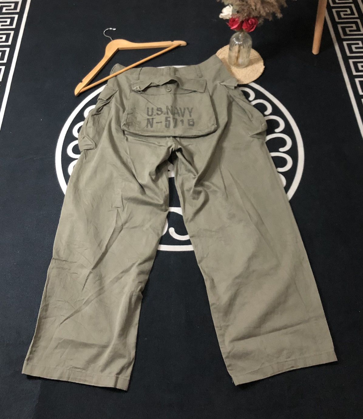 Vintage VINTAGE U.S. NAVY N-571B TROUSER MONKEY PANTS Size US 30 / EU 46 - 1 Thumbnail