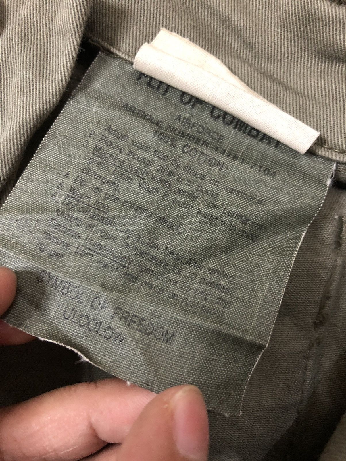Vintage VINTAGE U.S. NAVY N-571B TROUSER MONKEY PANTS Size US 30 / EU 46 - 6 Thumbnail