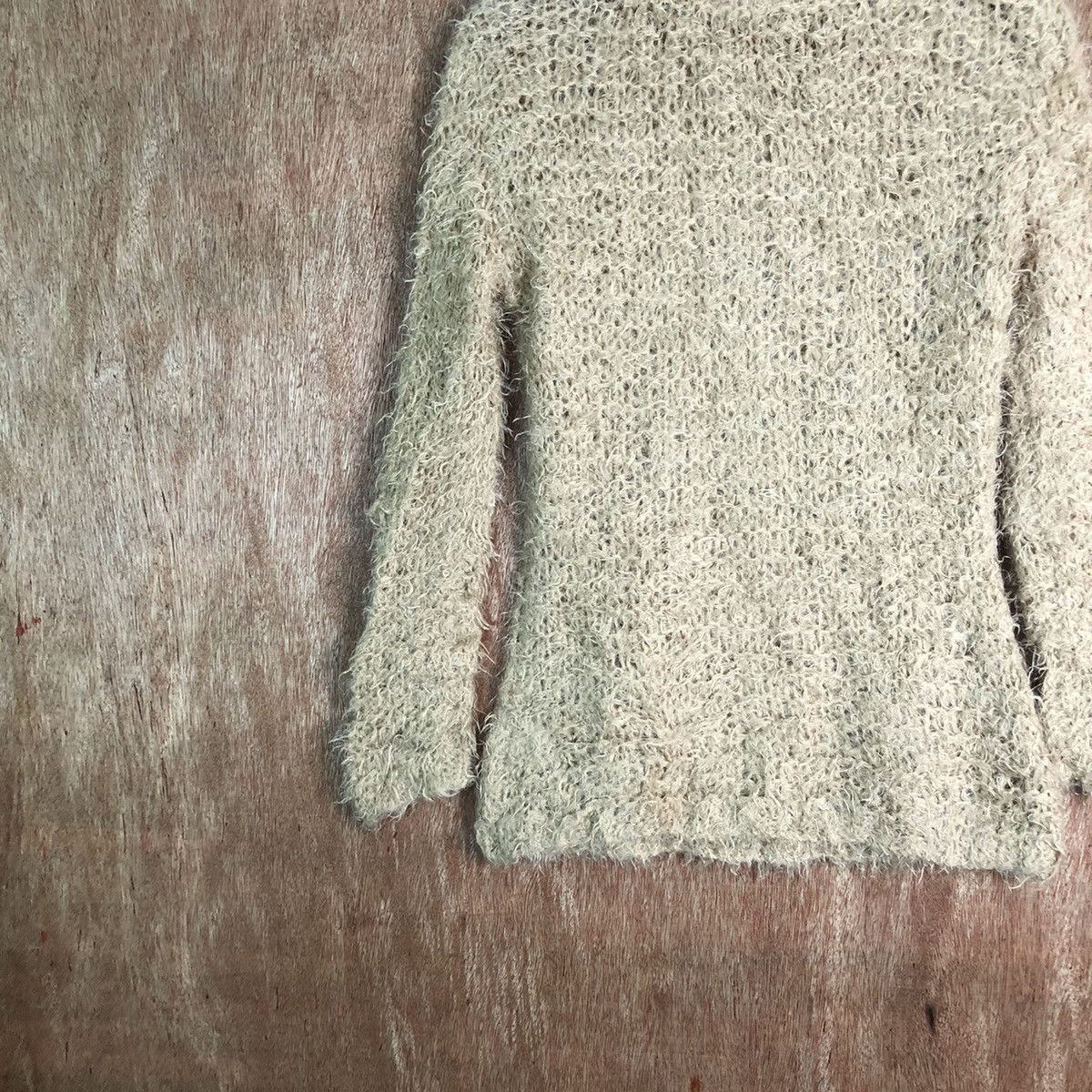Japanese Brand Frees Shop mesh net crochet Shaggy Fur Mohair Knitwear #6569 Size M / US 6-8 / IT 42-44 - 7 Thumbnail