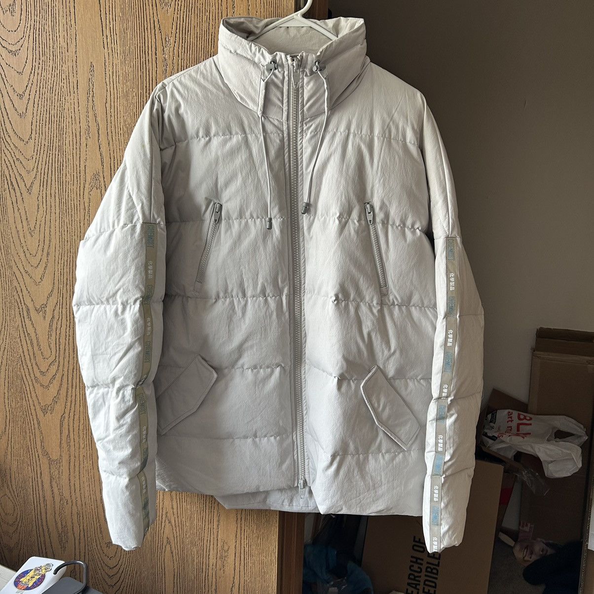 C2H4 × Chemist Creations 2018 BOXY DROP SHOULDER DOWN PUFFER WORK COAT JACKET Size US L / EU 52-54 / 3 - 9 Thumbnail