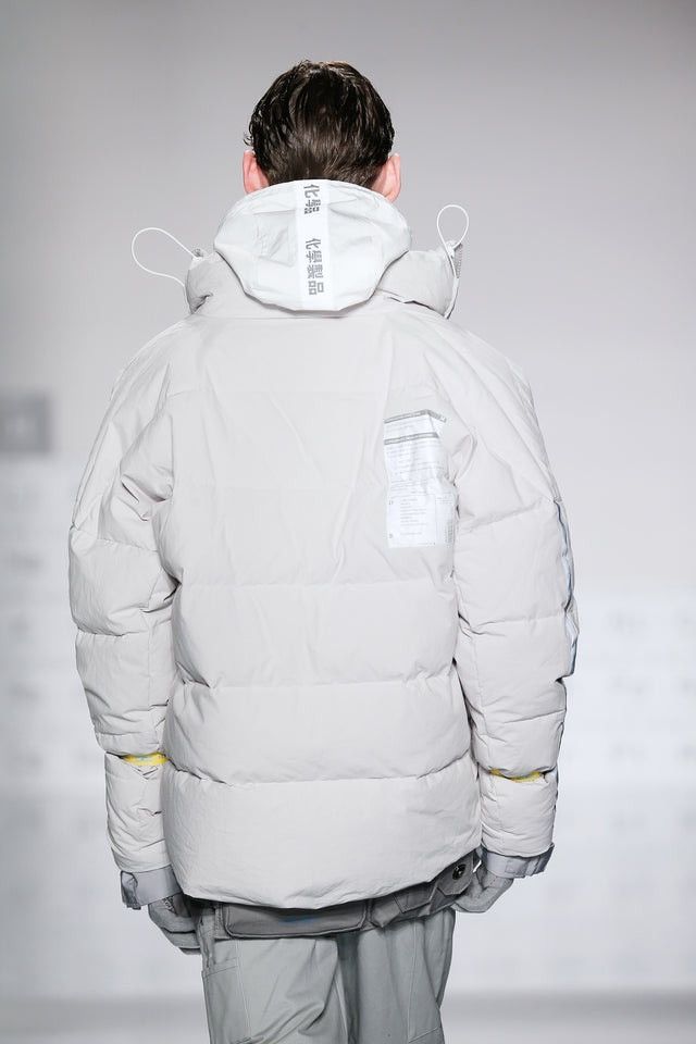 C2H4 × Chemist Creations 2018 BOXY DROP SHOULDER DOWN PUFFER WORK COAT JACKET Size US L / EU 52-54 / 3 - 24 Thumbnail