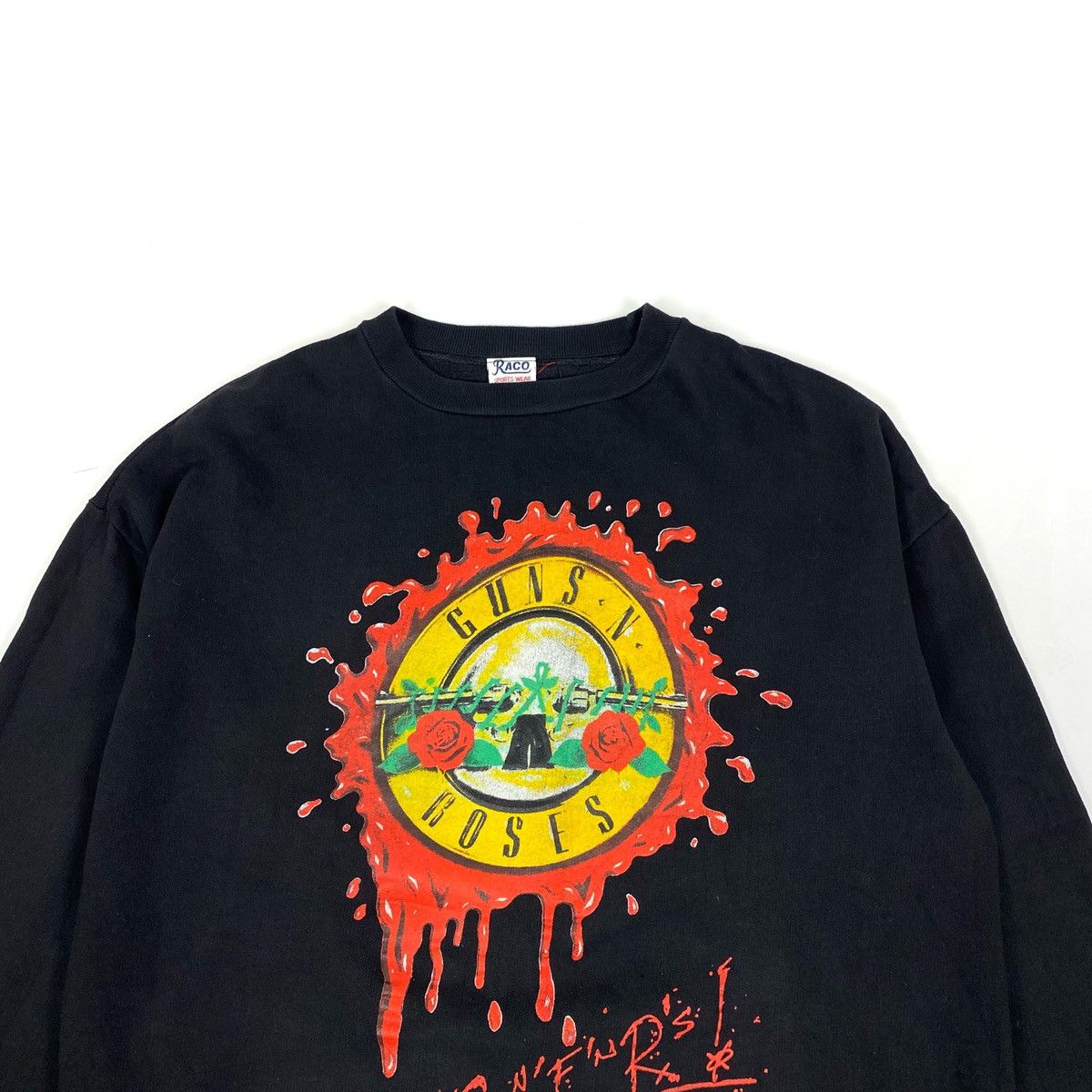 Band Tees × Guns N' Roses × Vintage Vintage Guns N Roses Big Logo Sweatshirt Size US M / EU 48-50 / 2 - 2 Thumbnail