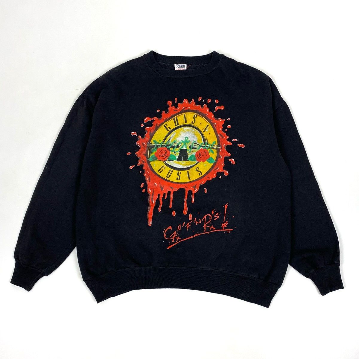 Band Tees × Guns N' Roses × Vintage Vintage Guns N Roses Big Logo Sweatshirt Size US M / EU 48-50 / 2 - 1 Thumbnail