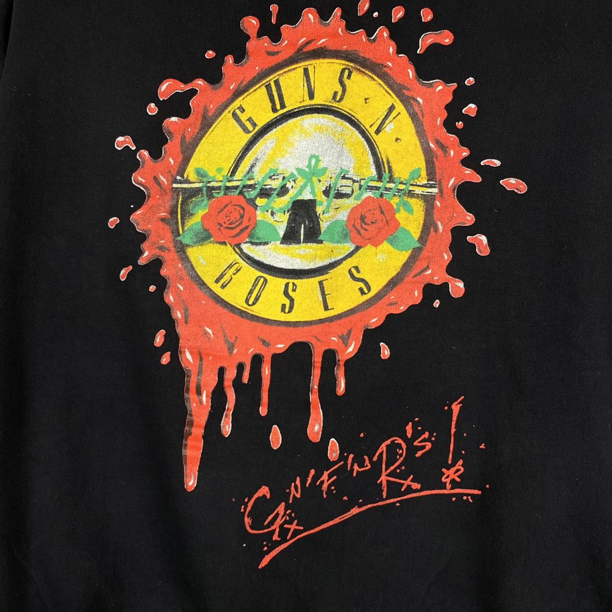 Band Tees × Guns N' Roses × Vintage Vintage Guns N Roses Big Logo Sweatshirt Size US M / EU 48-50 / 2 - 3 Thumbnail