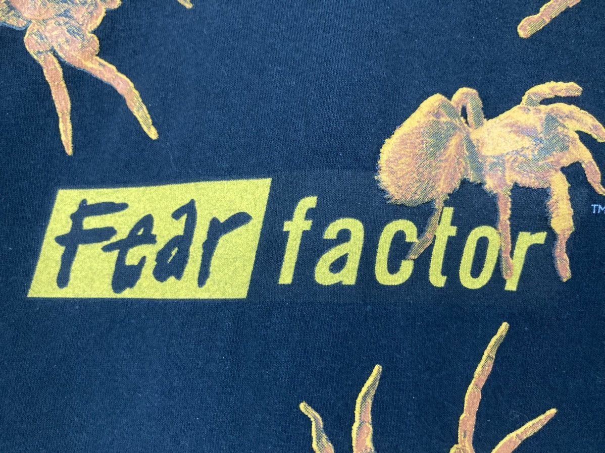 Vintage FEAR FACTOR SHIRT SHOW TARANTULAS VINTAGE Y2K HORROR PROMO Size US XL / EU 56 / 4 - 7 Thumbnail
