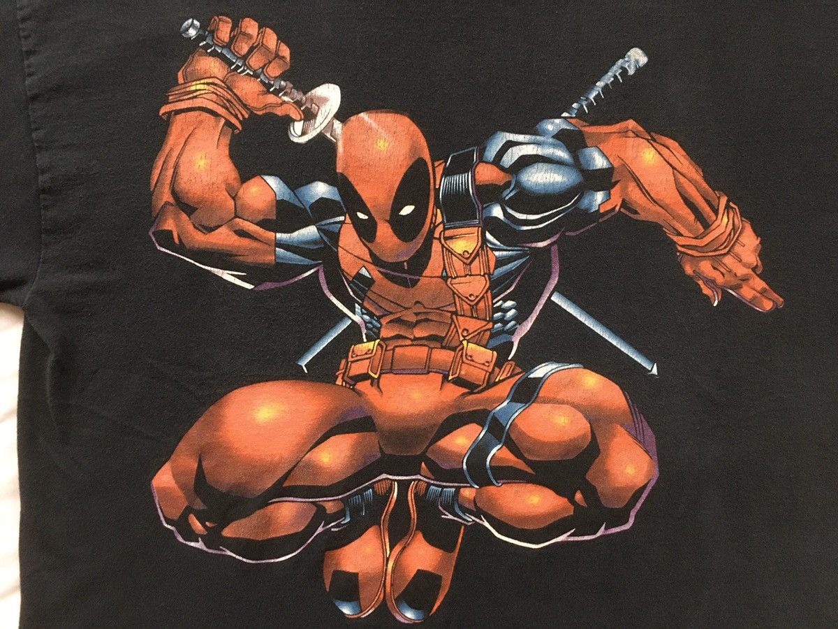Marvel Comics × Vintage Deadpool Shirt Vintage Marvel Comics 90s X-Men Wolverine Size US L / EU 52-54 / 3 - 2 Thumbnail