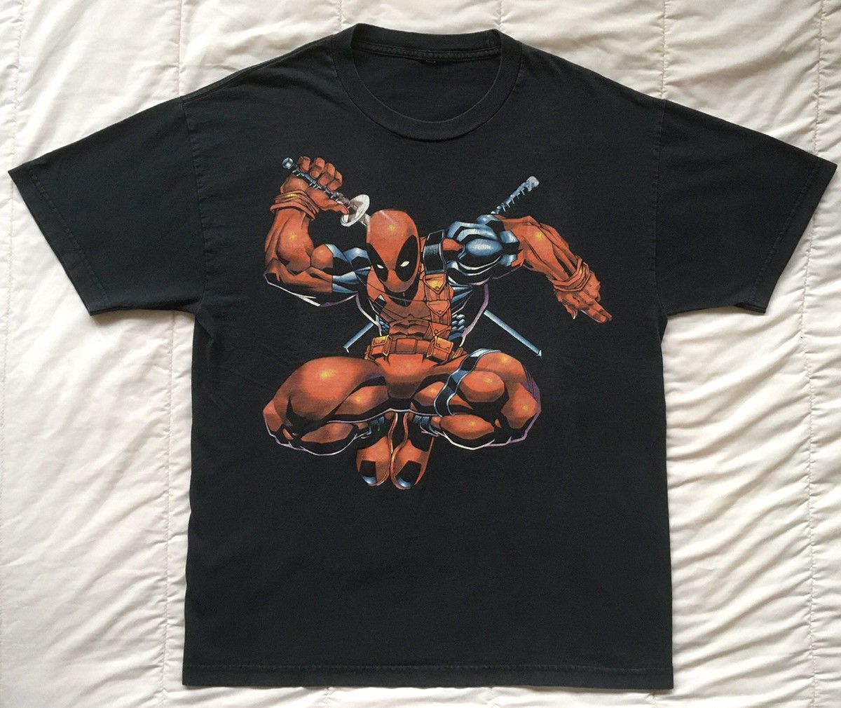Marvel Comics × Vintage Deadpool Shirt Vintage Marvel Comics 90s X-Men Wolverine Size US L / EU 52-54 / 3 - 1 Thumbnail