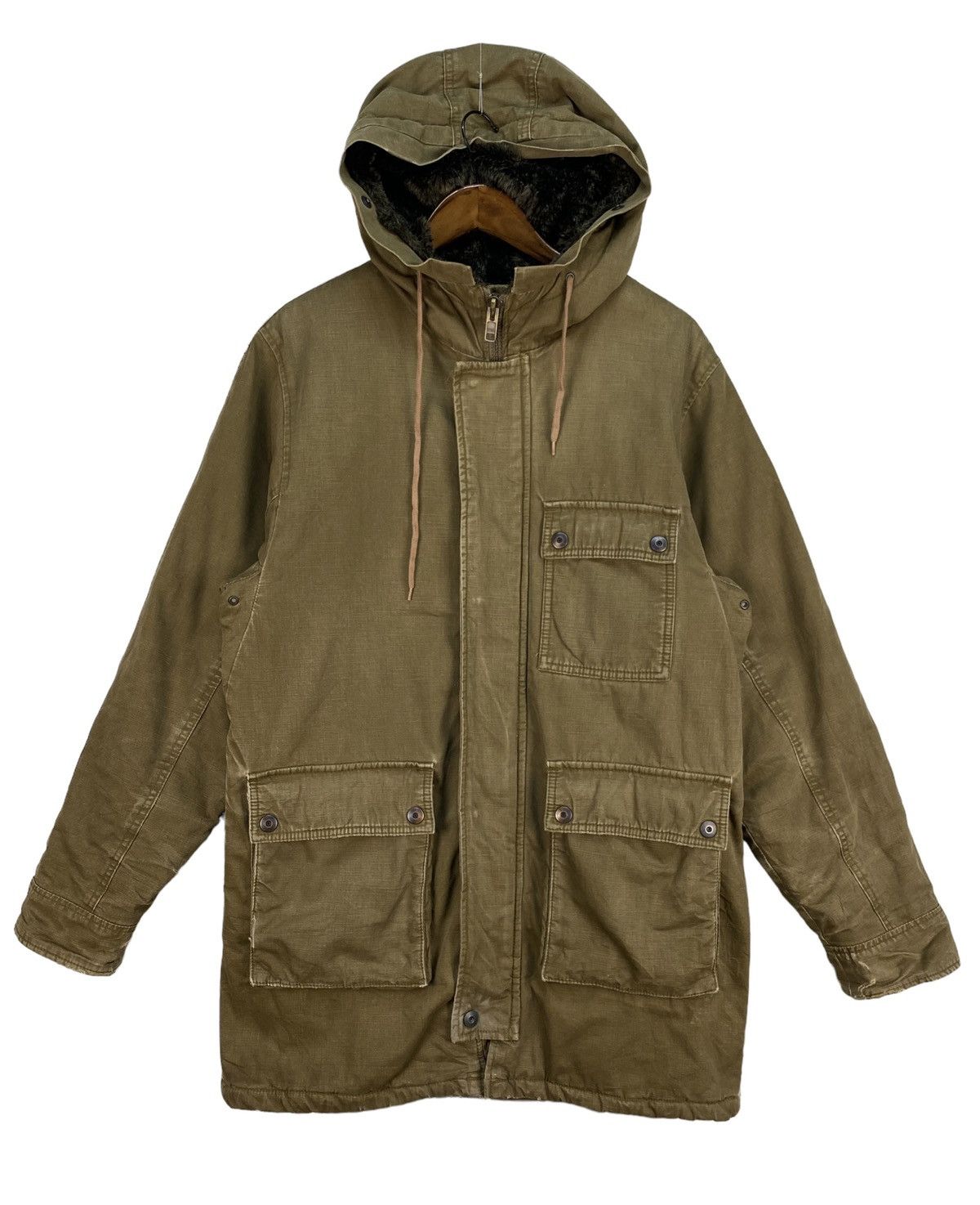Johnbull × Vintage Vintage John Bull Heavy Jacket Fur Lining Size US L / EU 52-54 / 3 - 1 Thumbnail