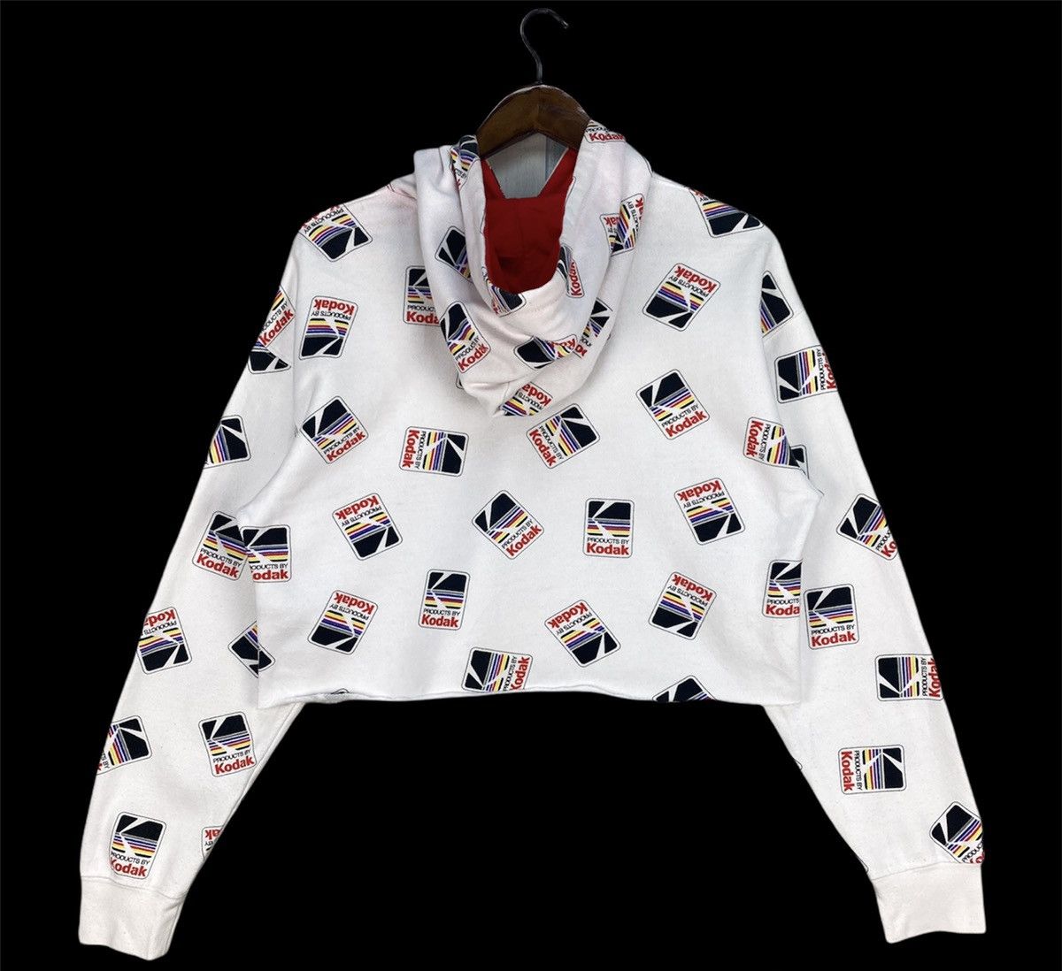 Kodak Kodak Cropped Hoodie Fullprint Size M / US 6-8 / IT 42-44 - 3 Thumbnail