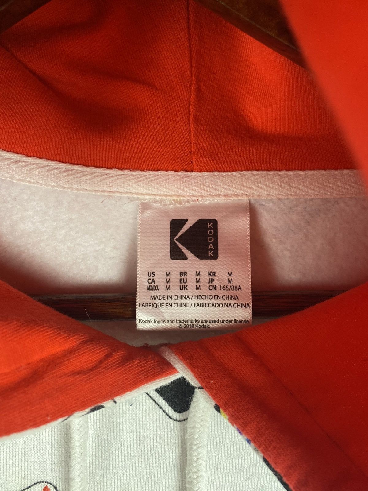 Kodak Kodak Cropped Hoodie Fullprint Size M / US 6-8 / IT 42-44 - 5 Thumbnail