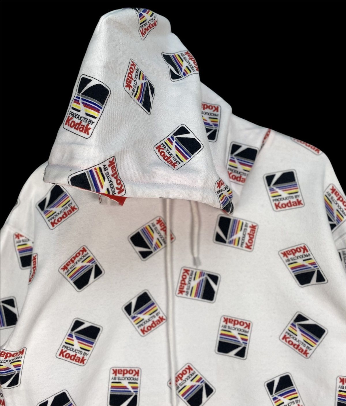 Kodak Kodak Cropped Hoodie Fullprint Size M / US 6-8 / IT 42-44 - 2 Thumbnail