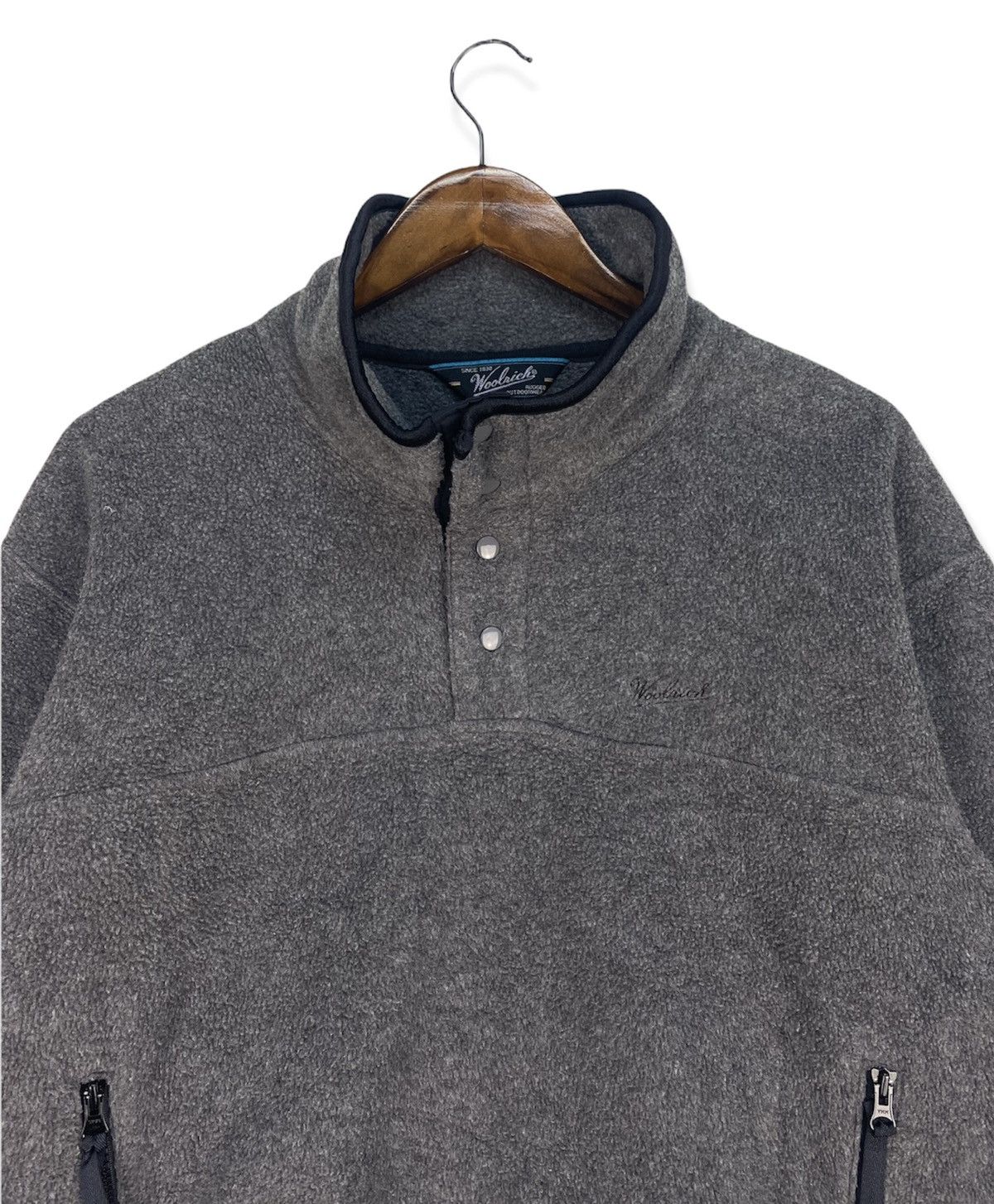 Woolrich Woolen Mills Woolrich Fleece Snap Button Size US M / EU 48-50 / 2 - 2 Thumbnail