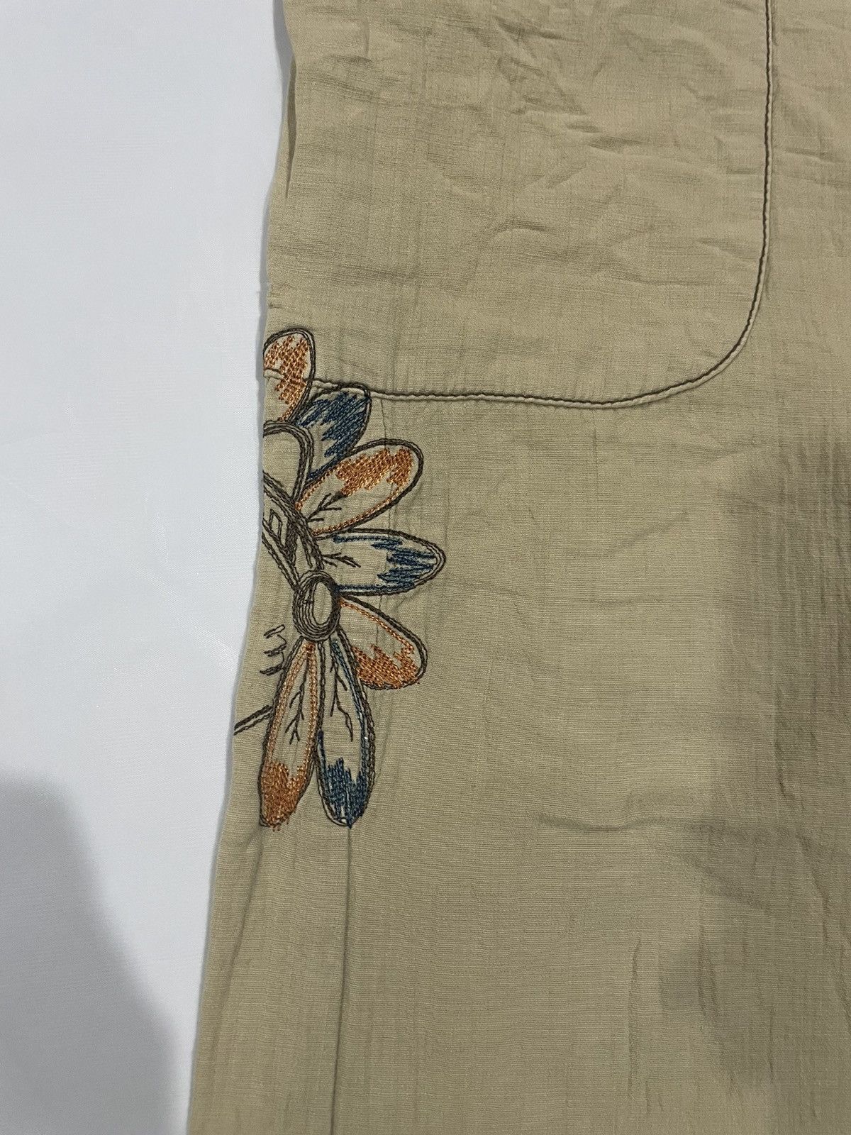 Japanese Brand Grail💥Vintage Japanese Drug Store's Patchwork Cargo Pants Size US 36 / EU 52 - 9 Thumbnail