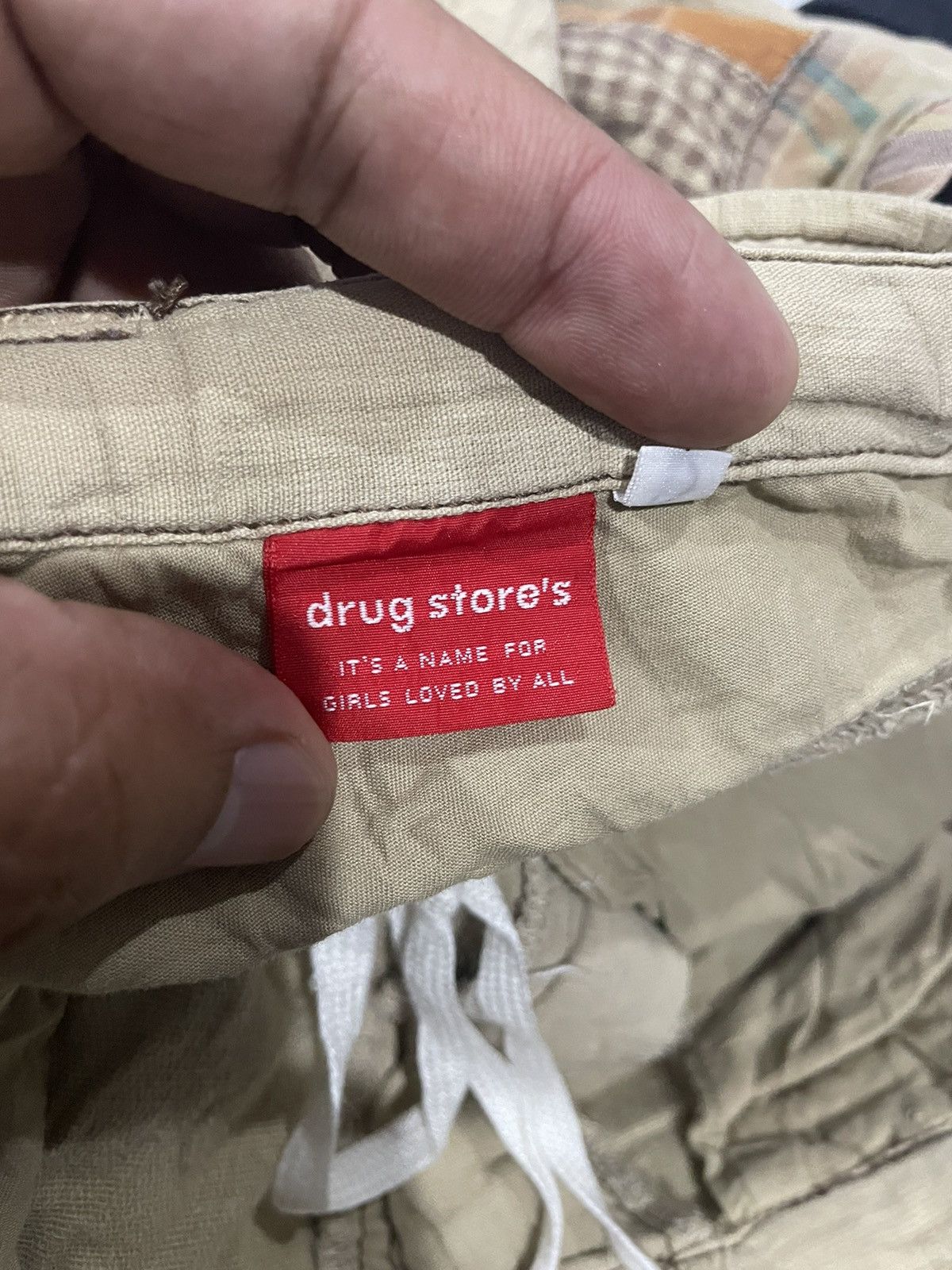 Japanese Brand Grail💥Vintage Japanese Drug Store's Patchwork Cargo Pants Size US 36 / EU 52 - 16 Thumbnail