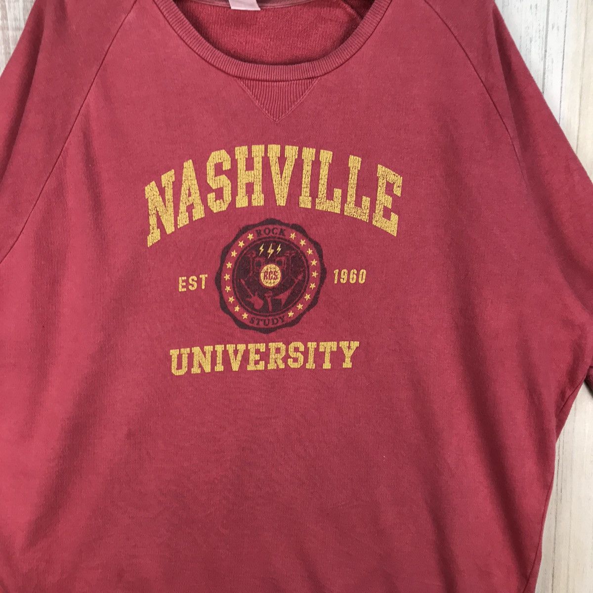 Vintage Vintage Nashville University Baggy Short Sleeves Size ONE SIZE - 5 Thumbnail