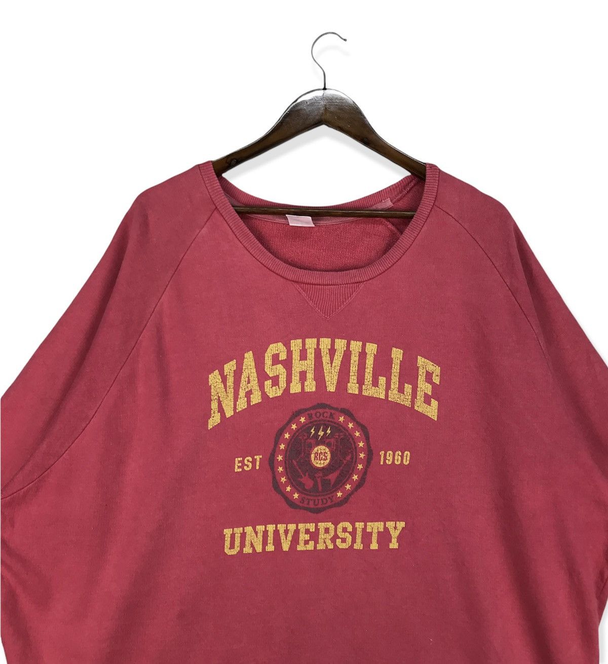 Vintage Vintage Nashville University Baggy Short Sleeves Size ONE SIZE - 2 Thumbnail